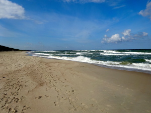 Nude beach in Nida