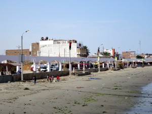 The "Resort" beach scene.  I think they meant as a "last resort."  It is all very relative, isn't it?