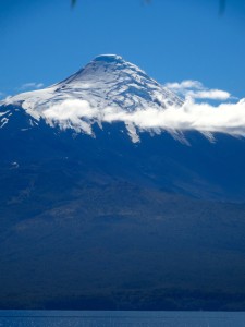 Close up of Villarica.