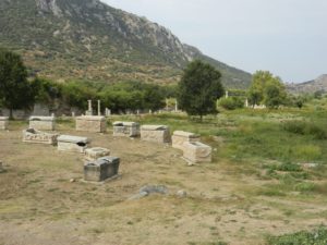 Of course a cemetery 