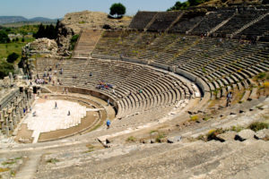 Built by the Greeks in 356 BC this amphitheater is incredible.